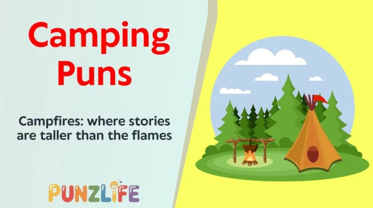 Camping Puns