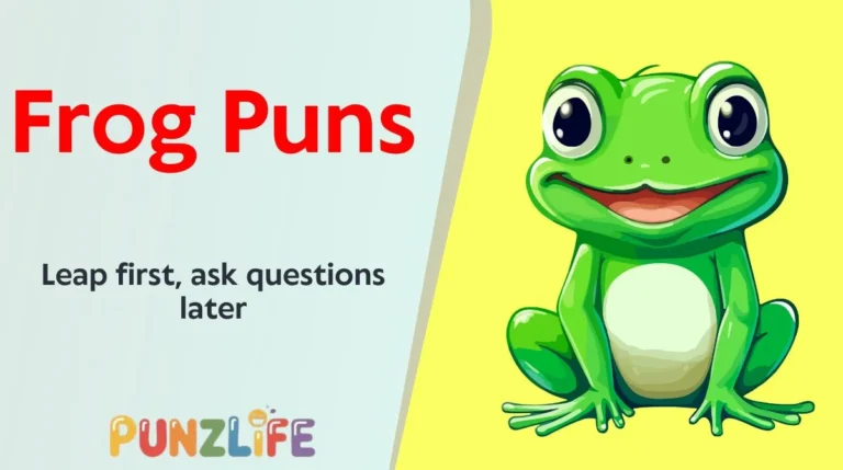 Frog Puns
