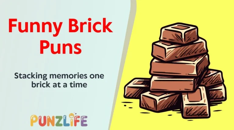 Funny Brick Puns