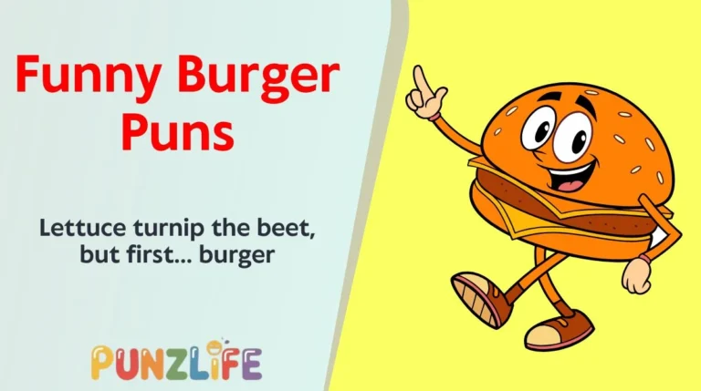 Funny Burger Puns
