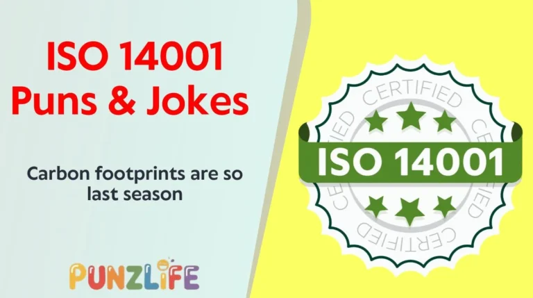 ISO 14001 Puns & Jokes