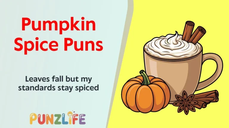 Pumpkin Spice Puns
