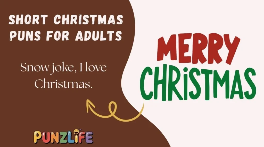 Short Christmas Puns for Adults