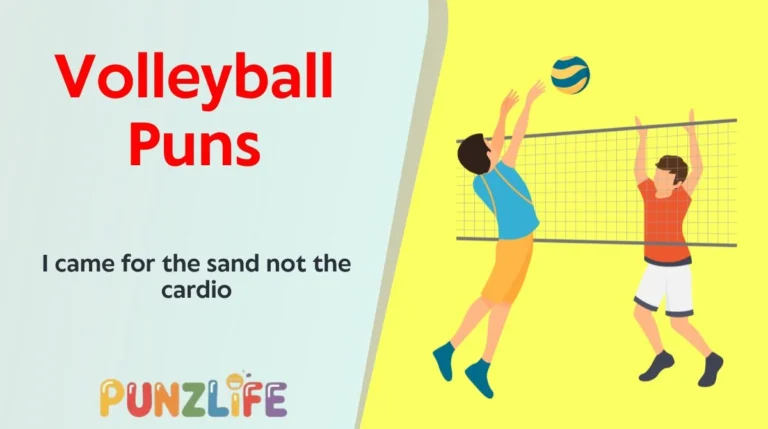 Volleyball Puns