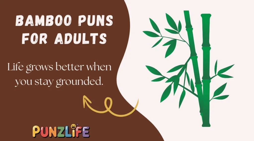 Bamboo Puns for Adults
