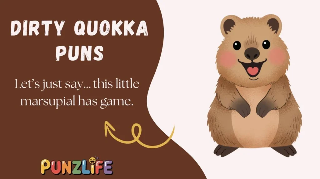 Dirty Quokka Puns