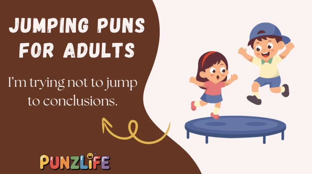 Jumping Puns for Adults