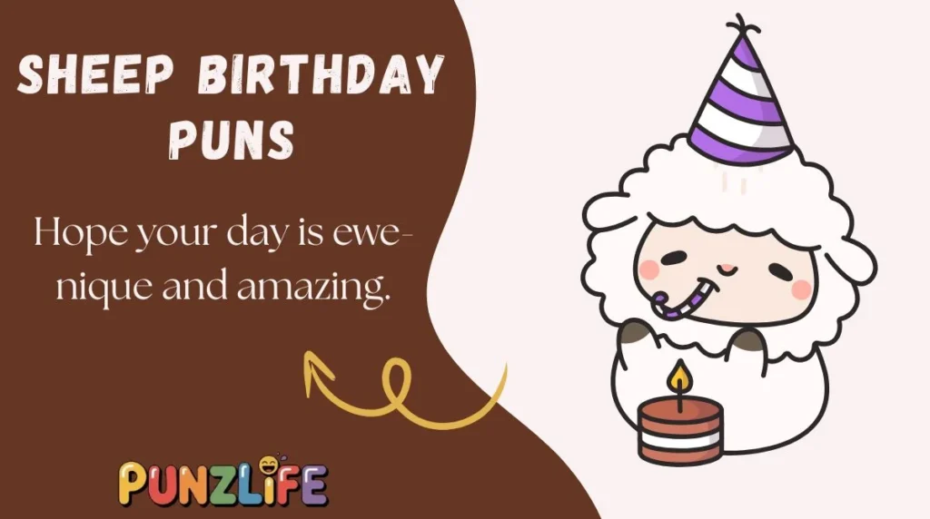 Sheep Birthday Puns