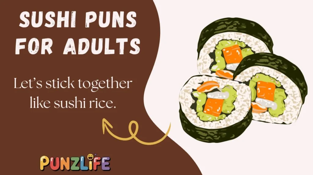Sushi Puns for Adults