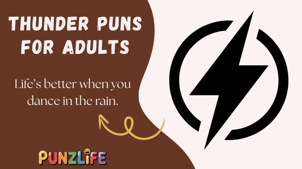 Thunder Puns for Adults