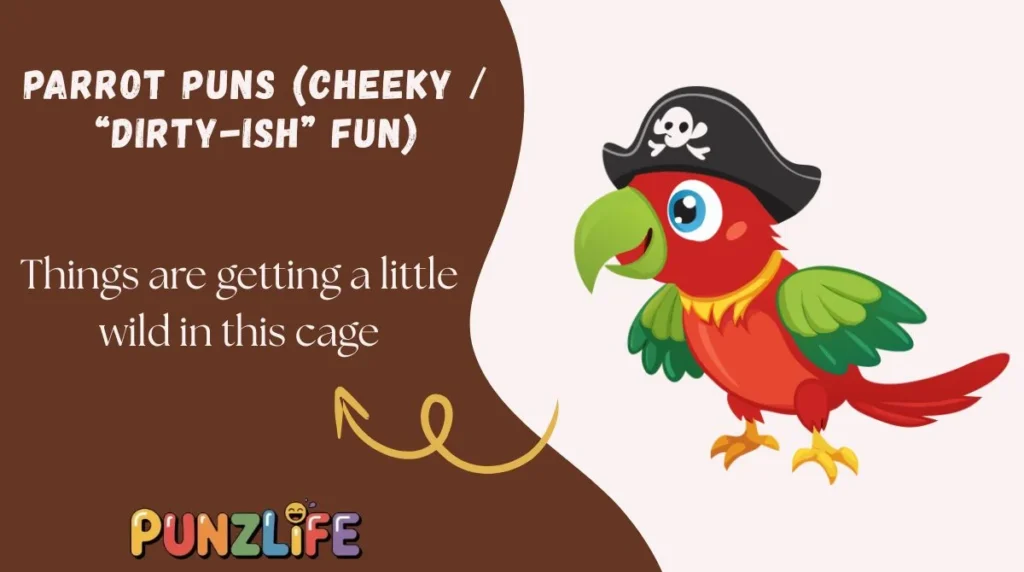 Parrot Puns (Cheeky / âDirty-ishâ Fun)