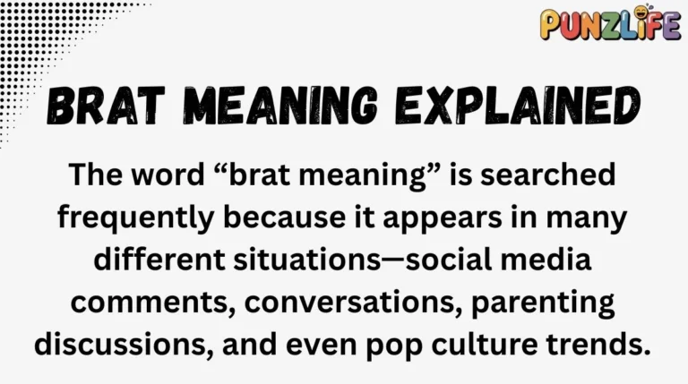 Brat Meaning Explained
