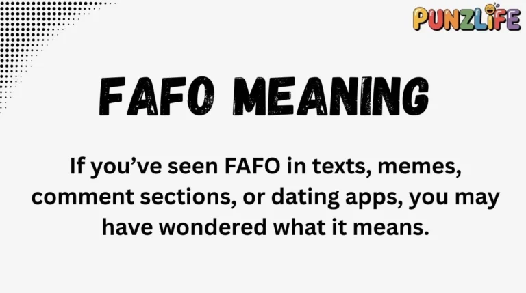 FAFO Meaning