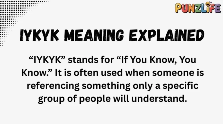 IYKYK Meaning Explained