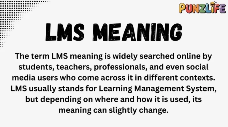 LMS Meaning
