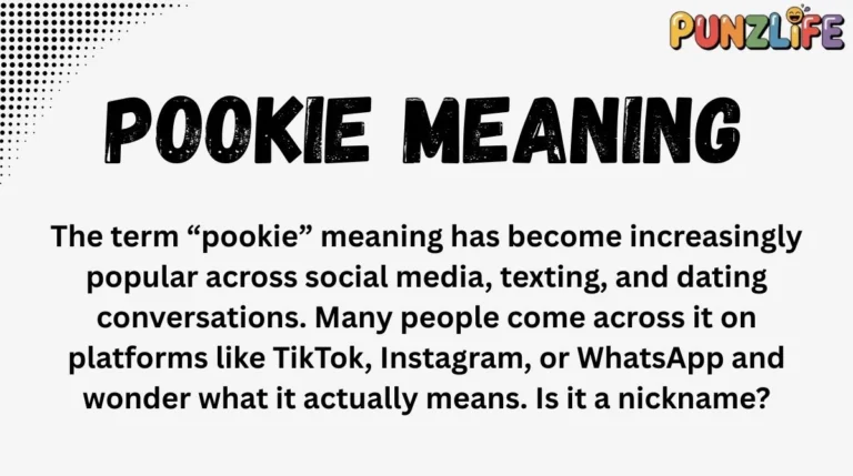 Pookie Meaning