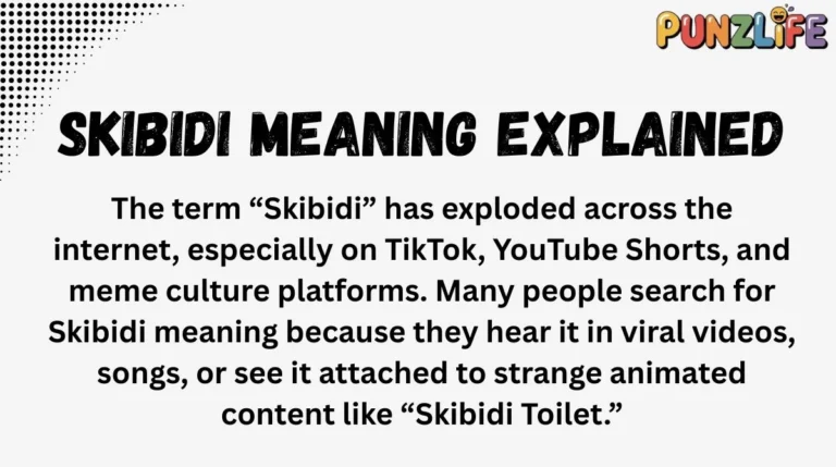 Skibidi Meaning Explained